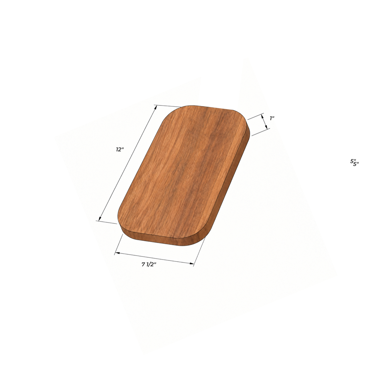 Soporte de madera para plancha Industrial