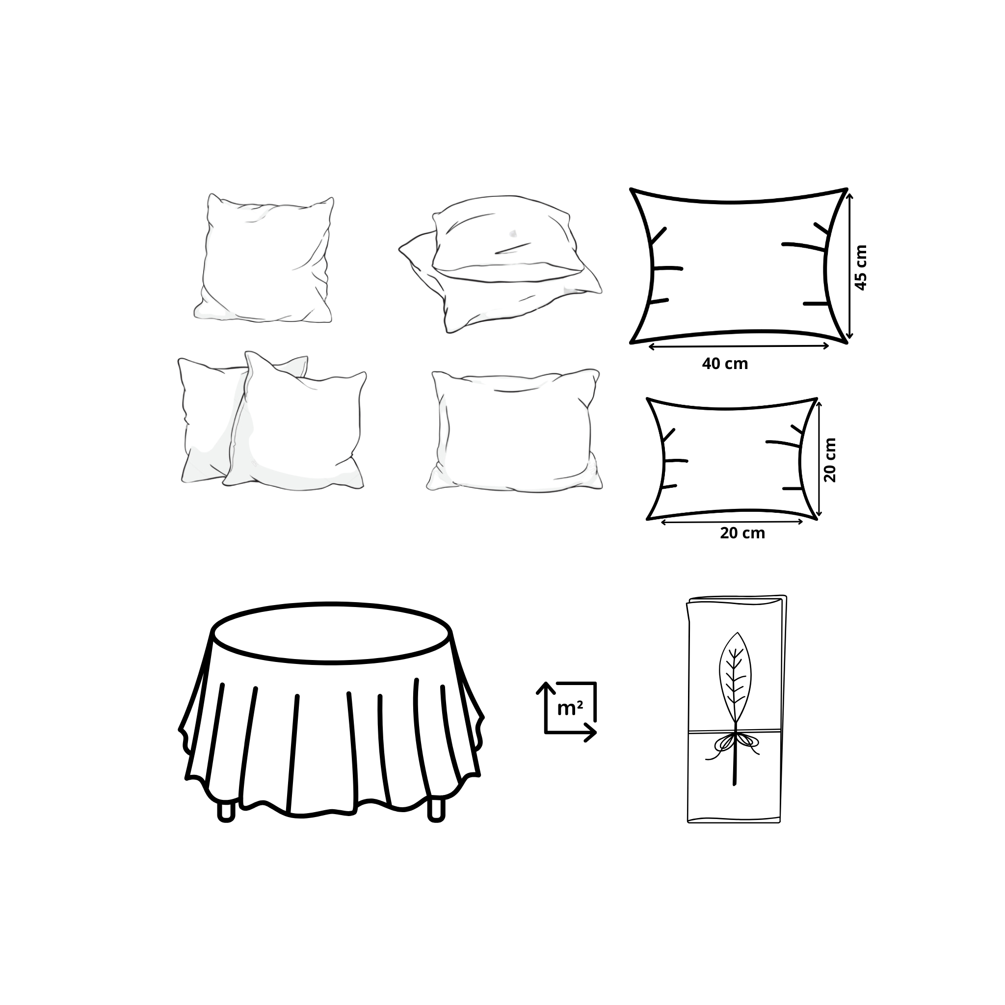 CONFECCION COJINES / MANTELES