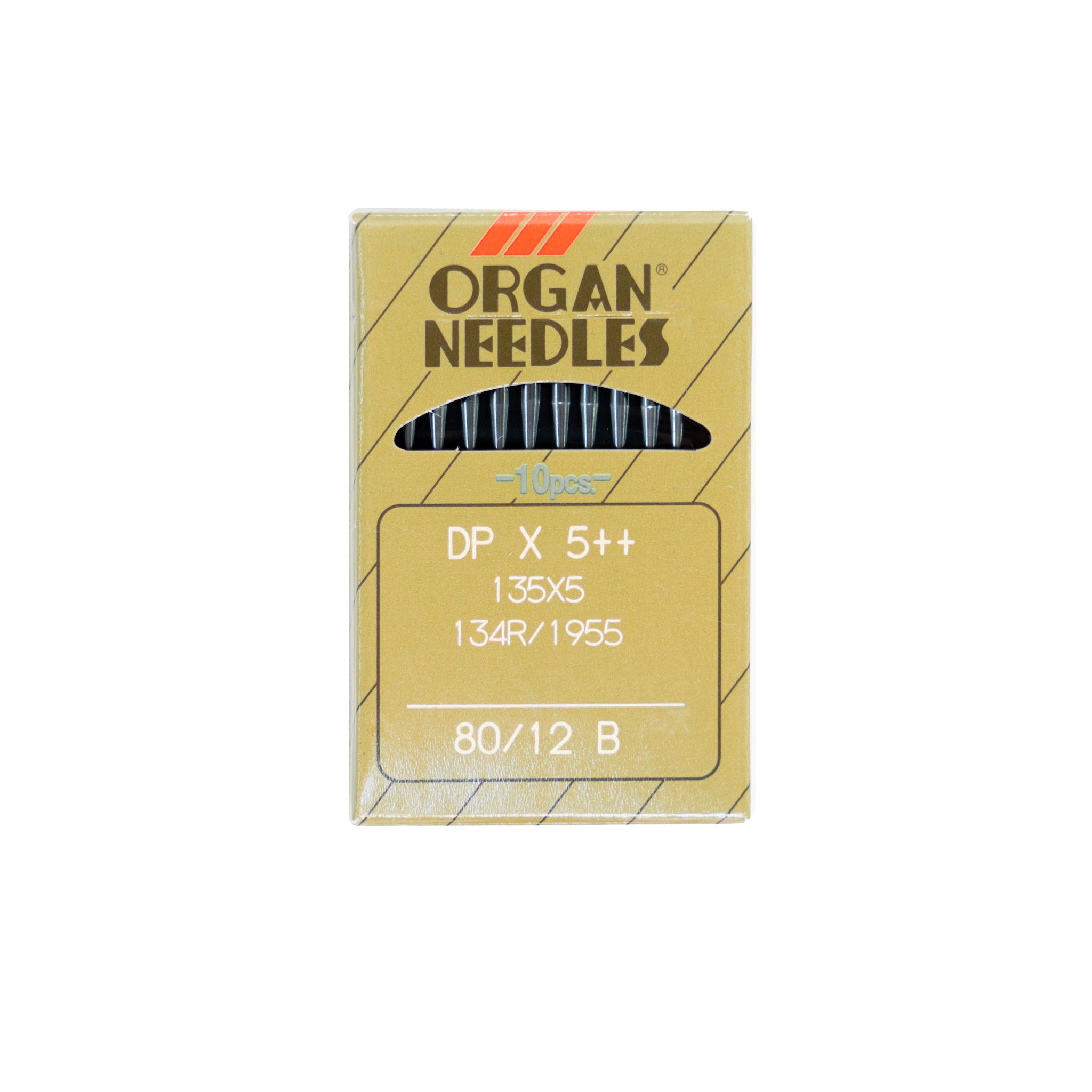 Agujas maquina industrial marca Organ Needles Recta - Plana