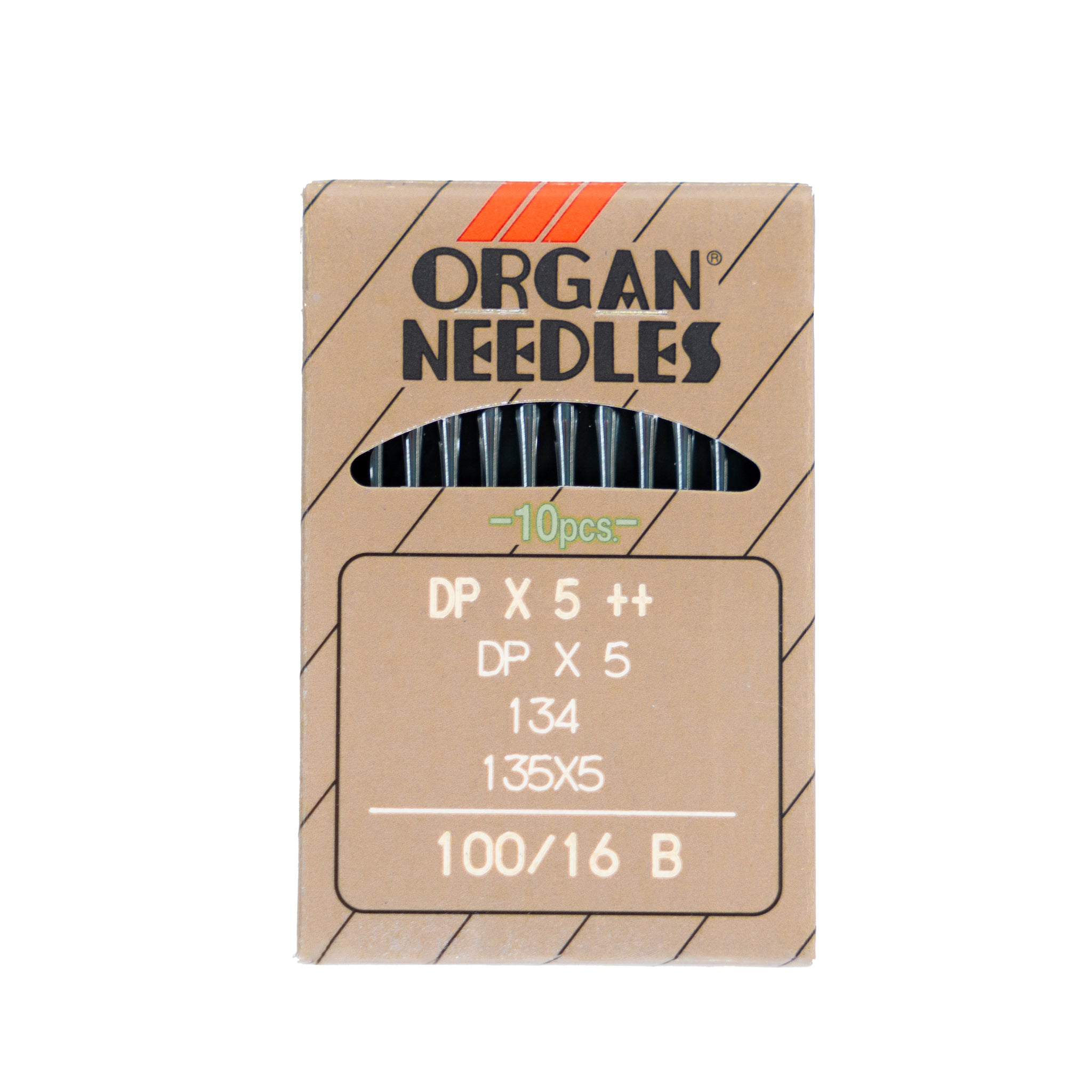 Agujas maquina industrial marca Organ Needles Recta - Plana
