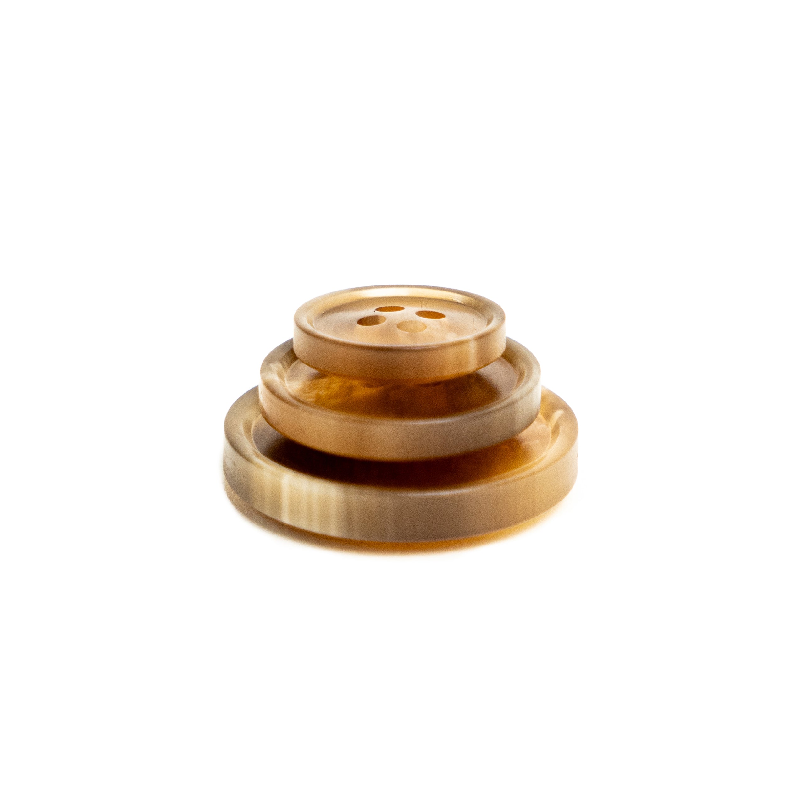 Juego de Botones de Resina Brown 15mm(20 unid) / 20mm(15 unid) / 25mm (10 unid)