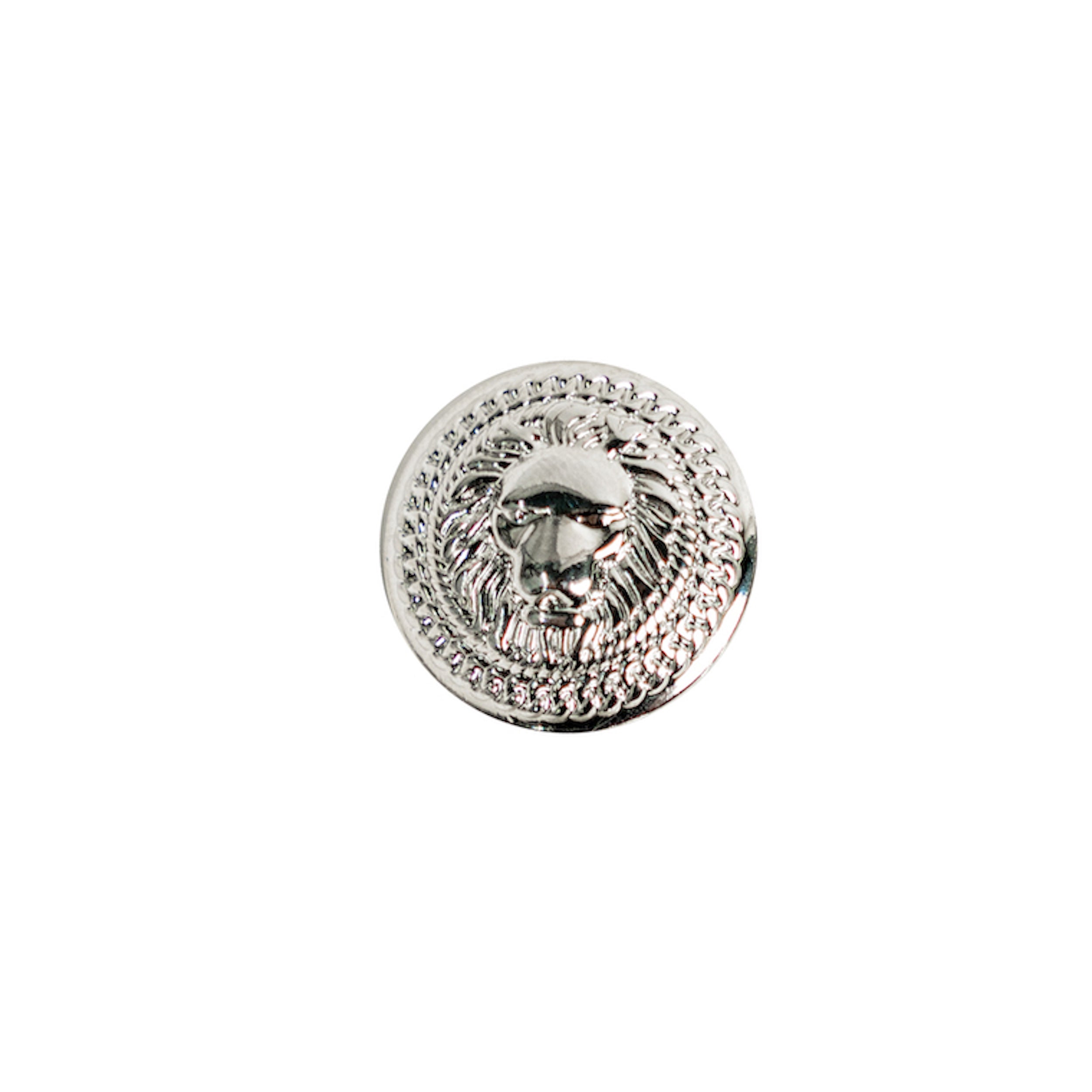 juego de botones versace plateado tamaños 15mm (10 unid) / 17mm (10 unid) / 20mm (5 unid)