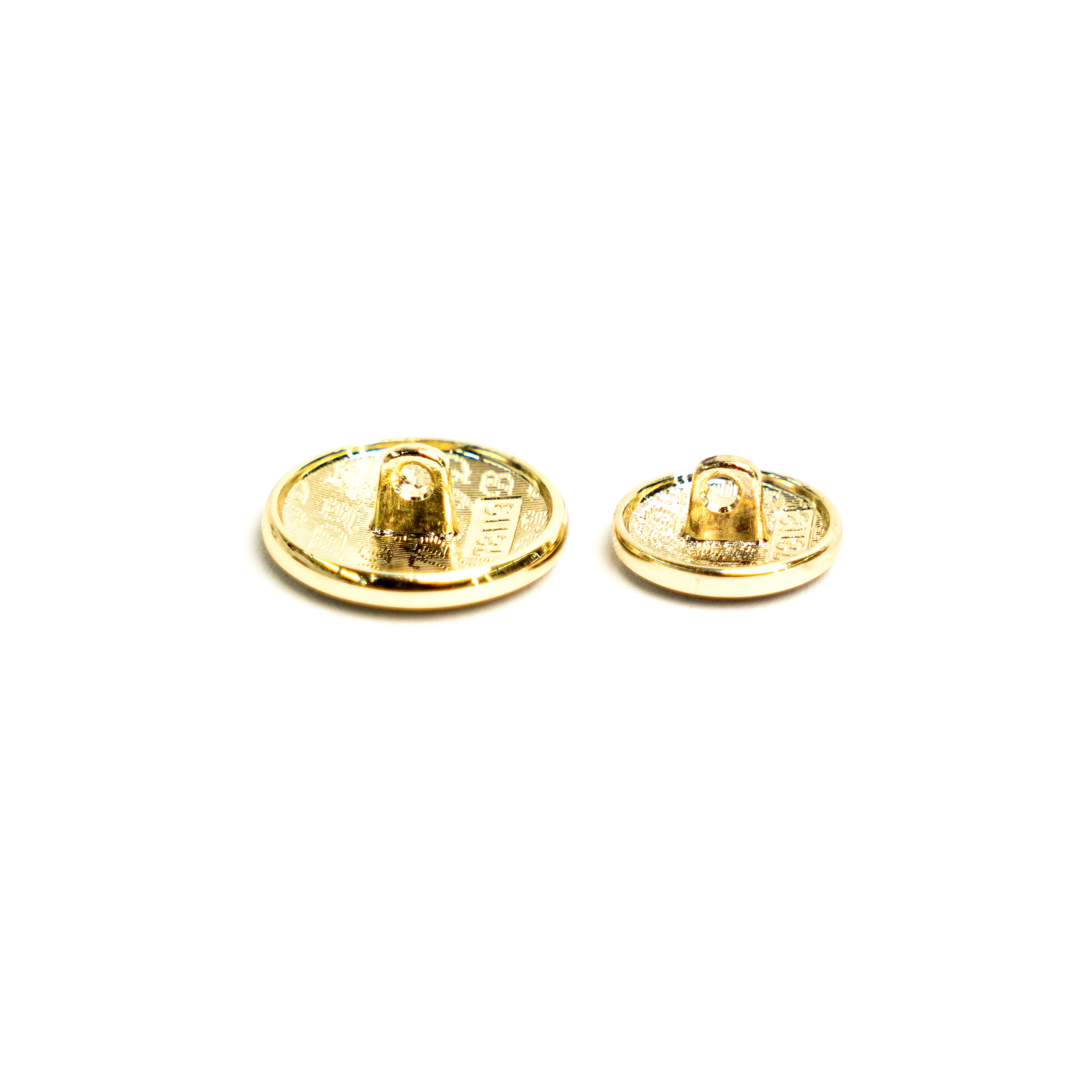 Boton metal marinero 15 mm (10 unid) / 20 mm (5 unid)