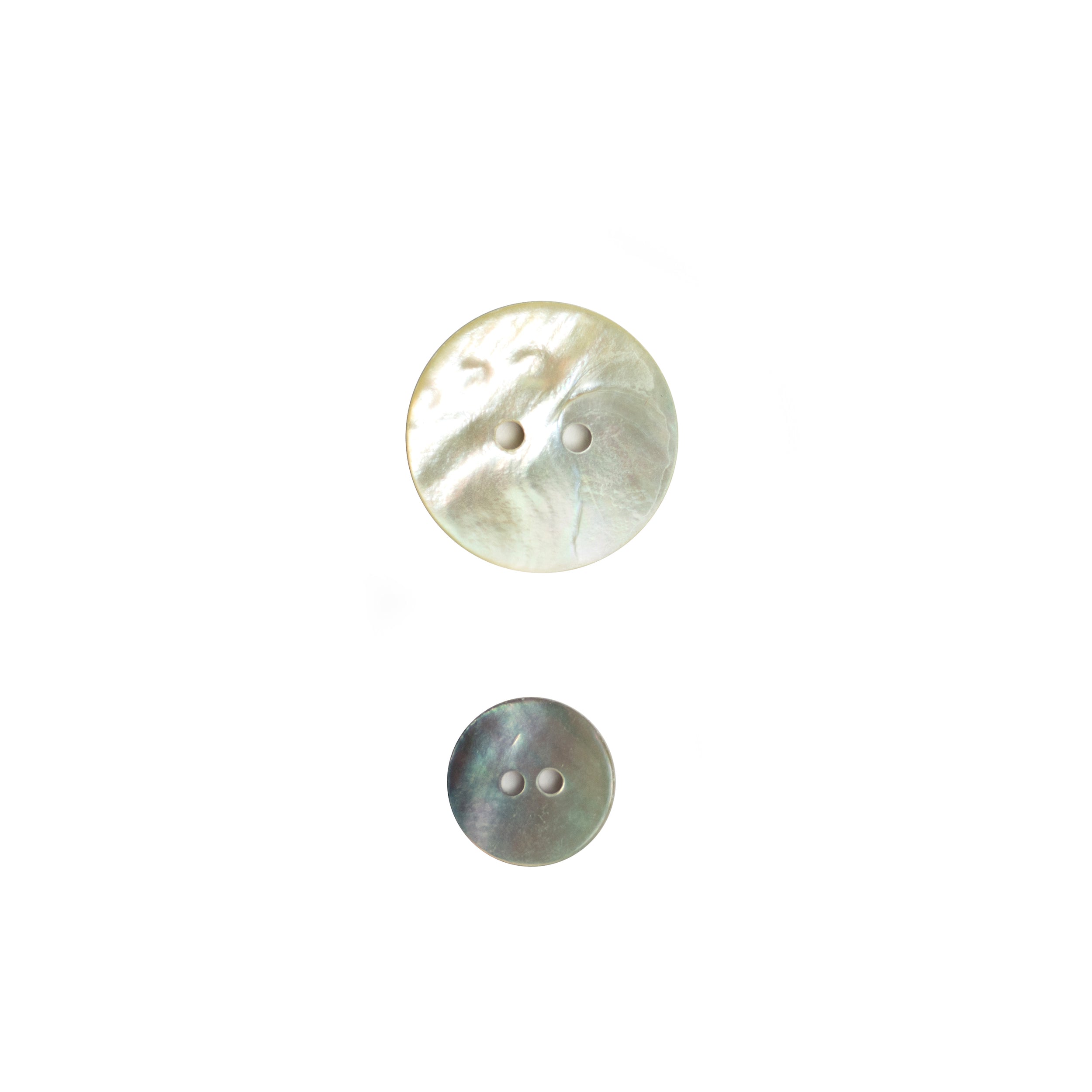 Juego de Botones concha nacar bk008 9mm / 11.5mm / 12.5 mm / 20mm uso en vestidos, camisas, faldas