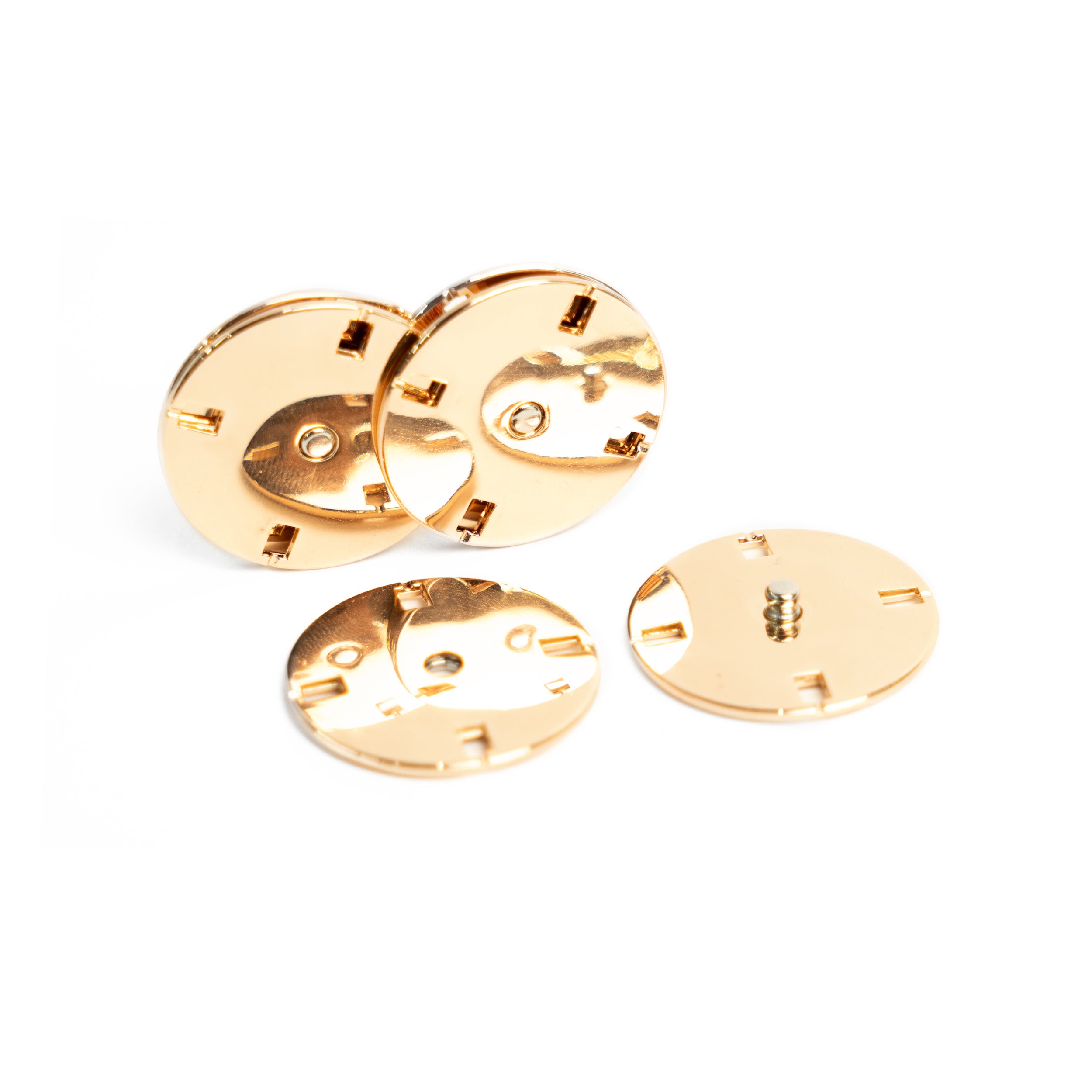 Broche de presión gold 30 mm (4 sets) / Sacos, blazer, abrigos, jackets, vestidos