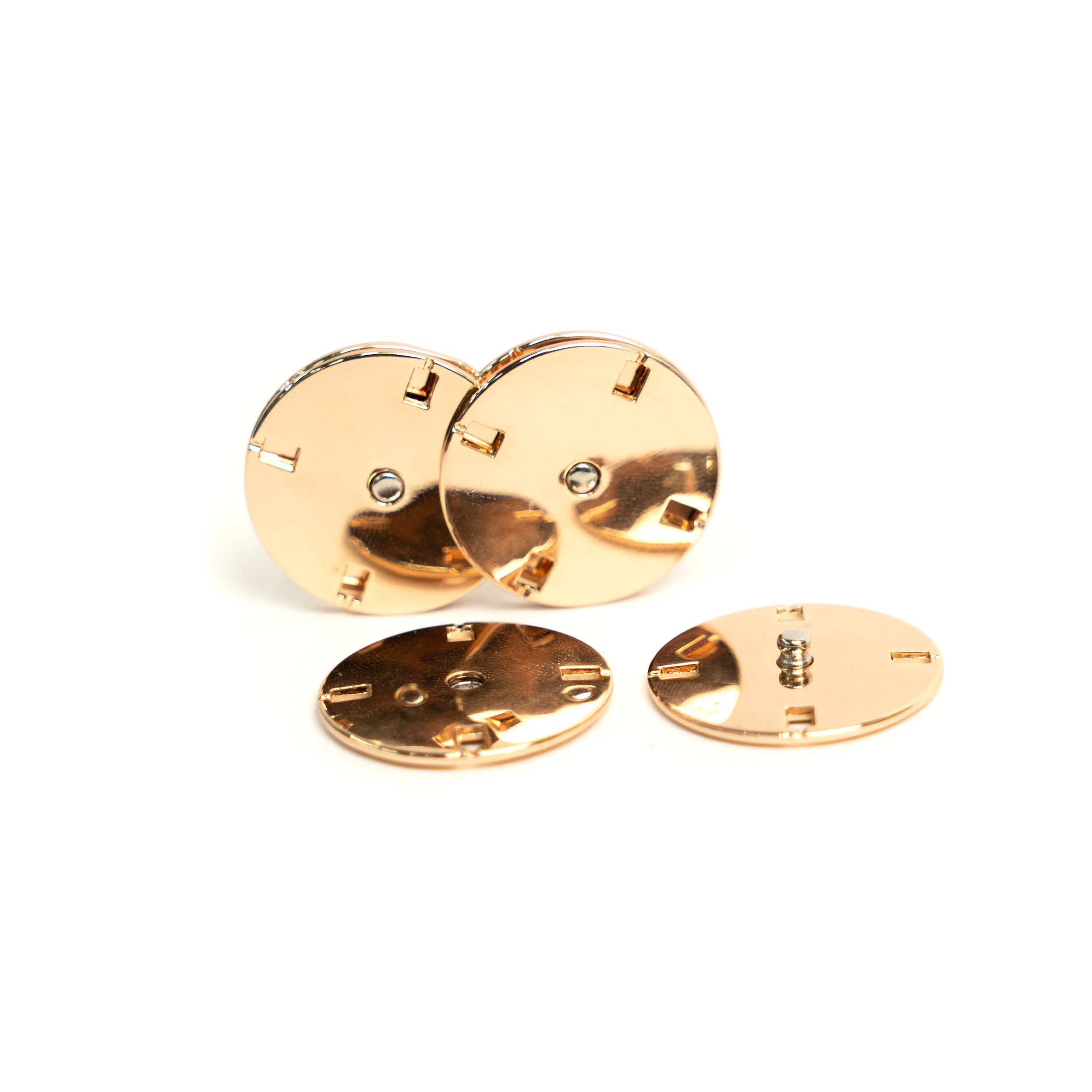Broche de presión gold 30 mm (4 sets) / Sacos, blazer, abrigos, jackets, vestidos