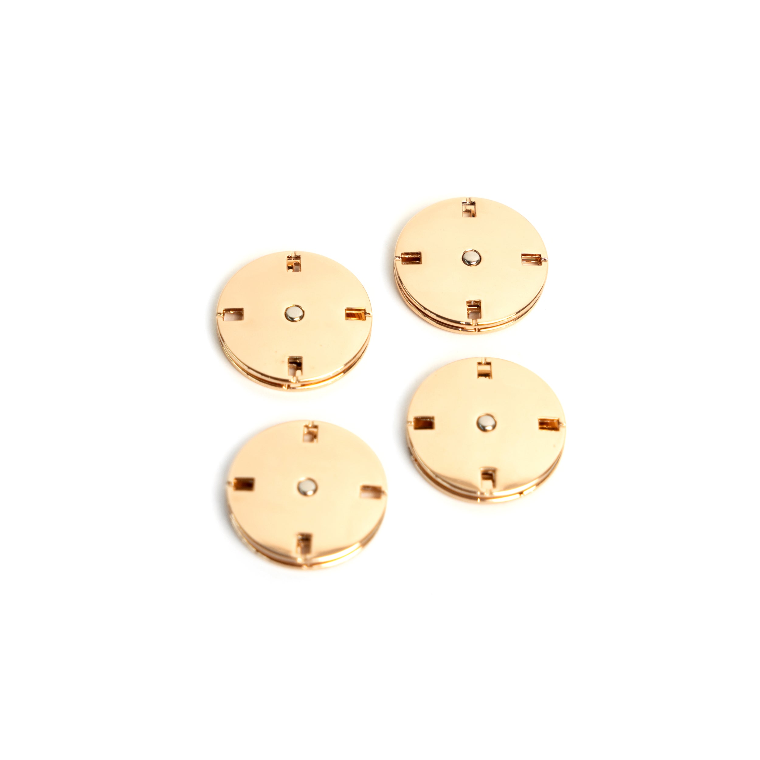 Broche de presión gold 30 mm (4 sets) / Sacos, blazer, abrigos, jackets, vestidos