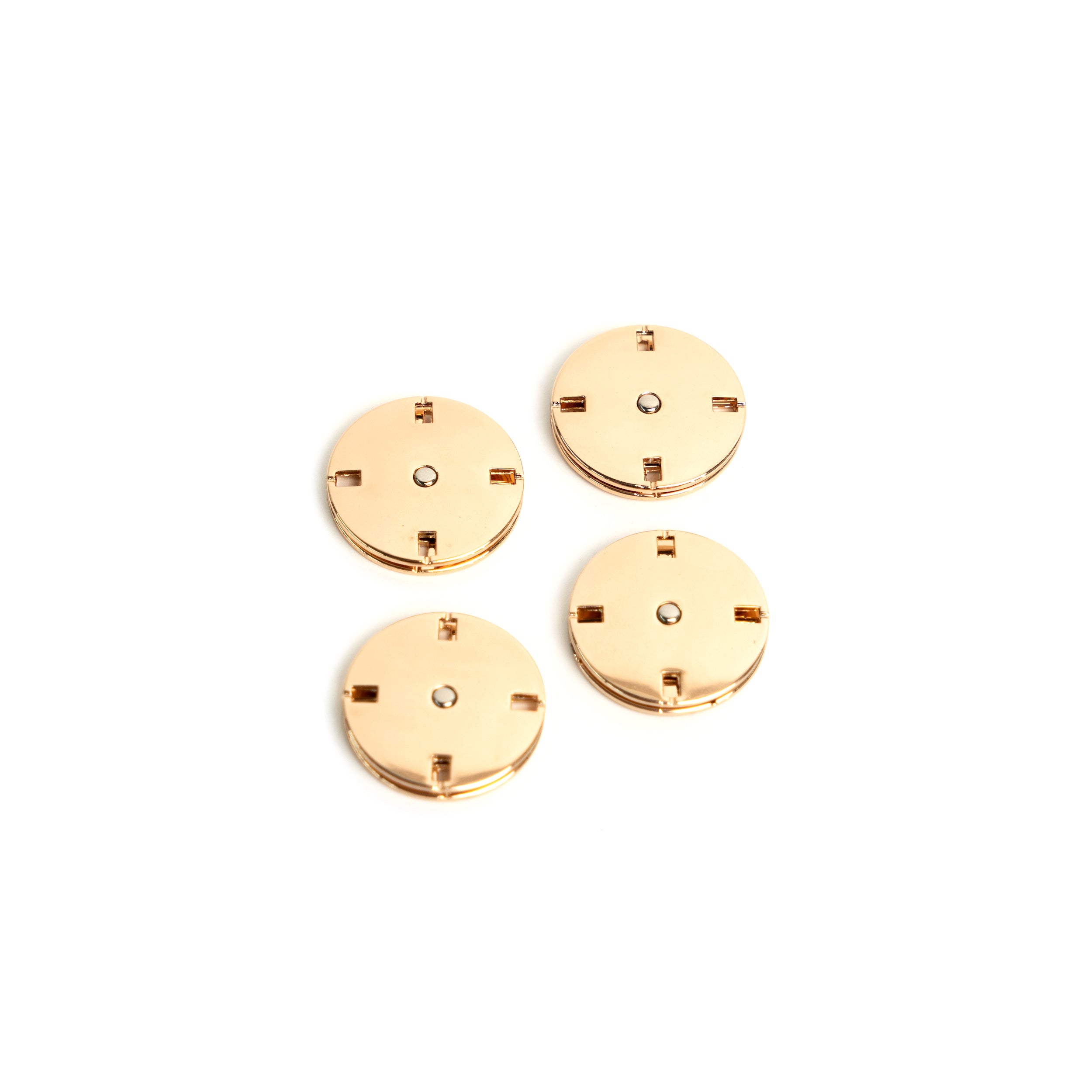 Broche de presión gold 30 mm (4 sets) / Sacos, blazer, abrigos, jackets, vestidos