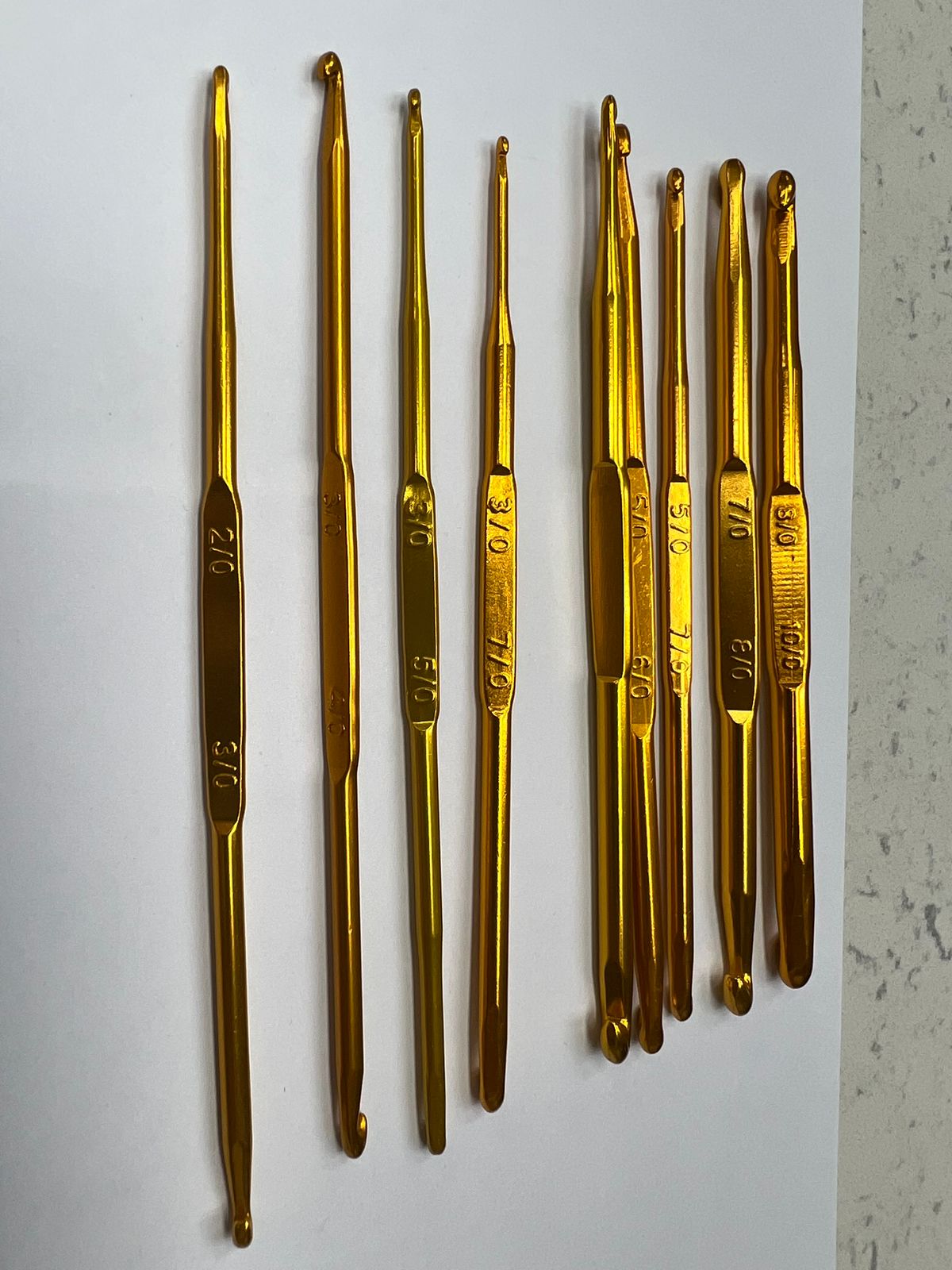 Agujas de tejer doble extremo