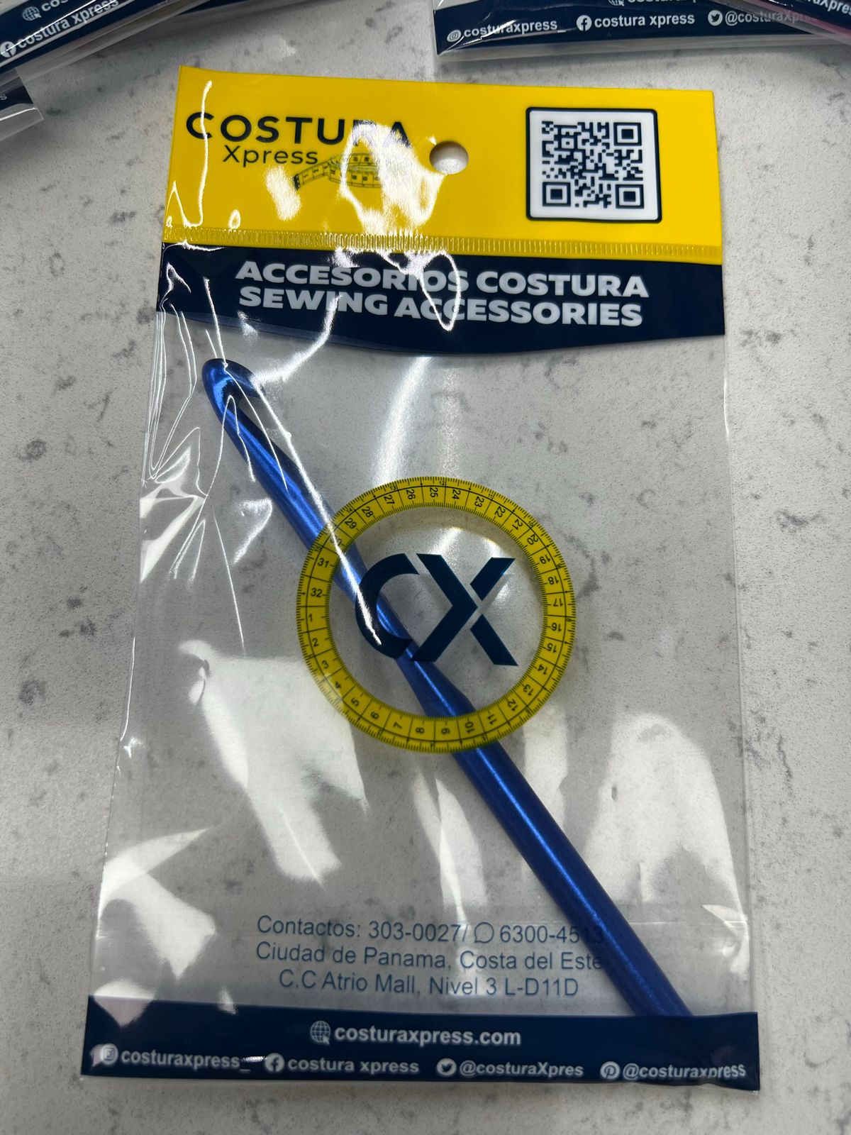 Agujas de tejer de aluminio