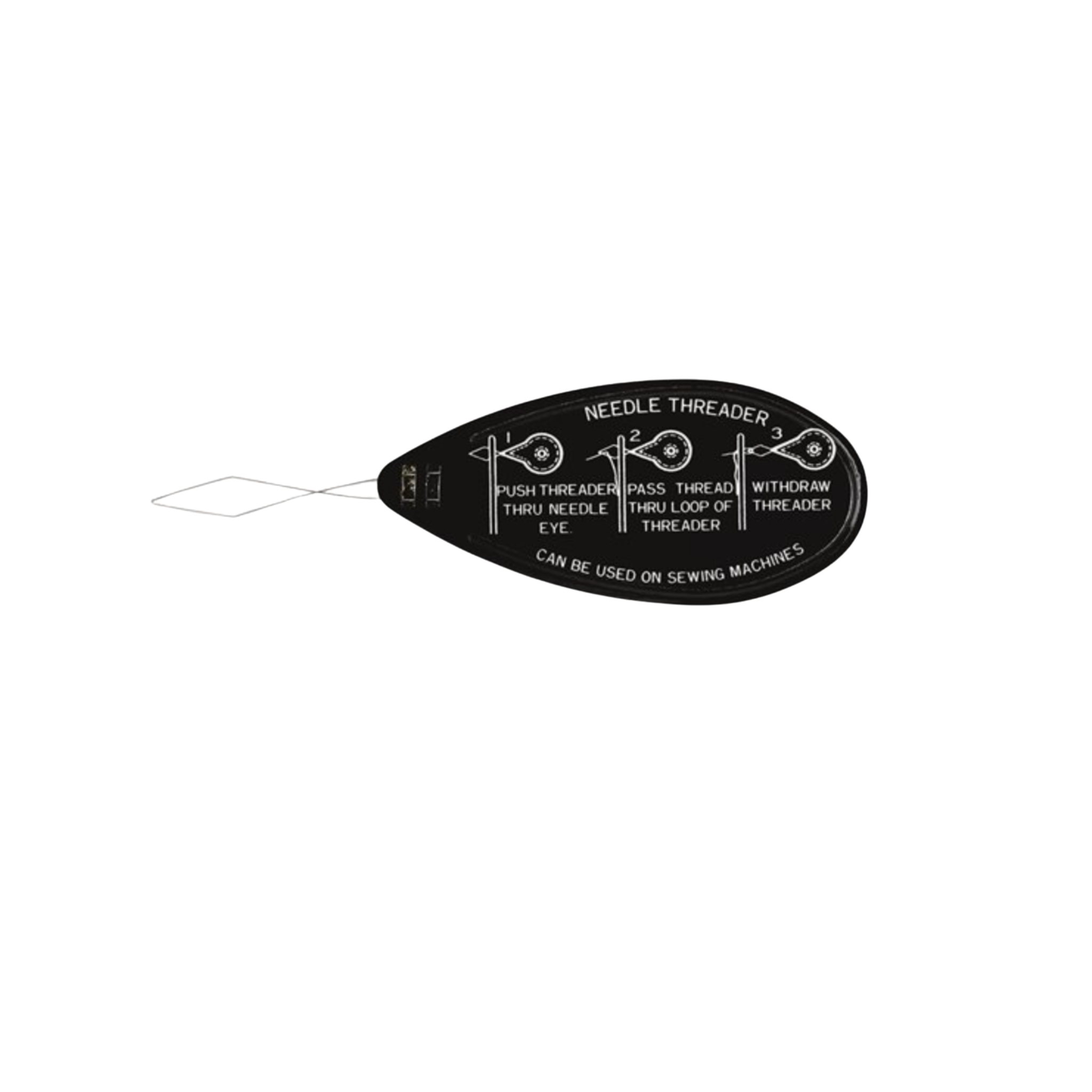 Enhebrador de agujas estilo lazo