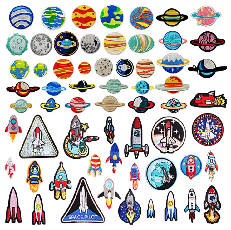 Stickers astronautas / sistema solar